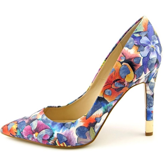 Guess Shoes - Guess Babbitta3 Floral Colorful High Heels Pumps